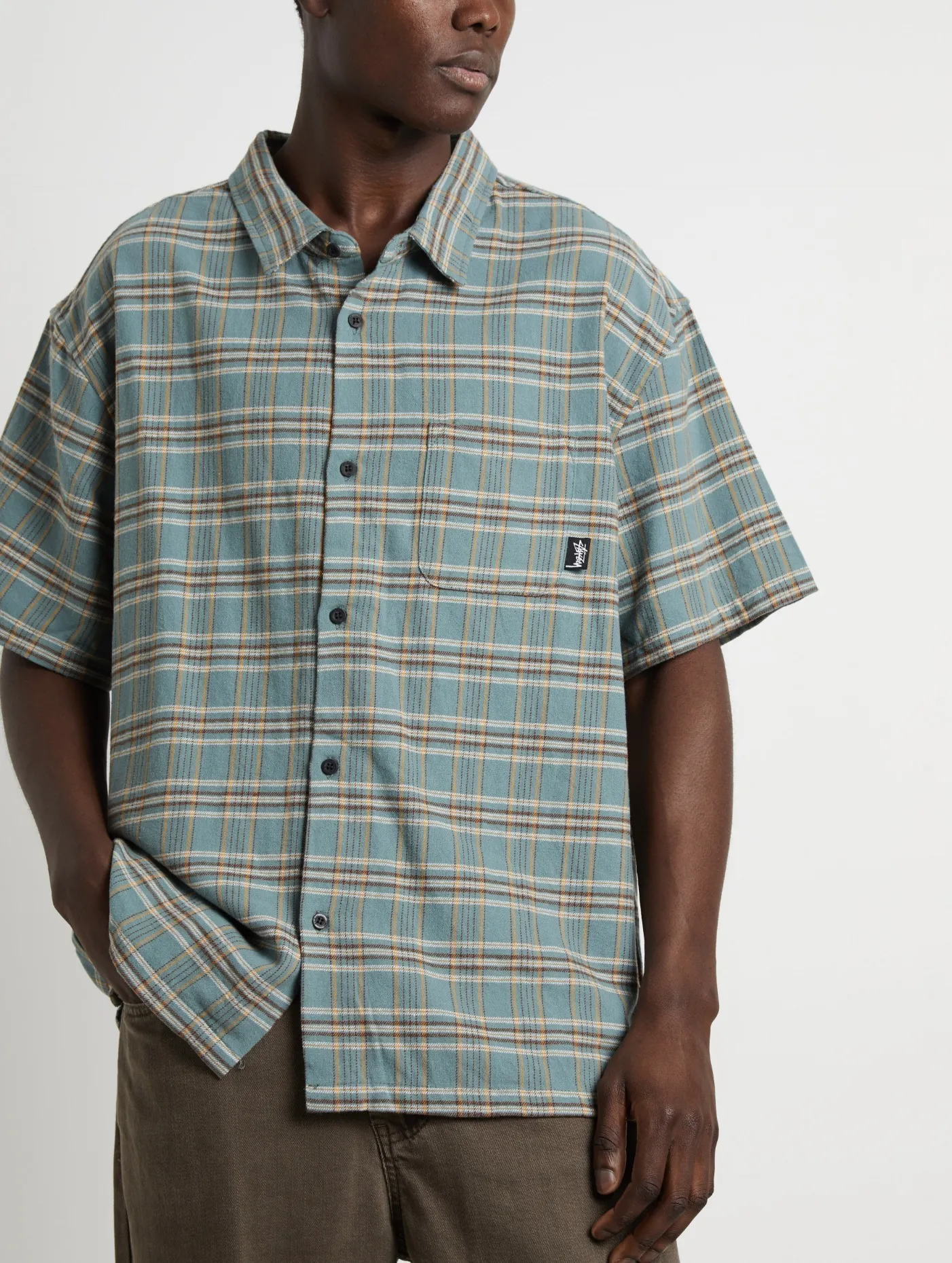 STUSSY  |Other Plaid Patterns Unisex Street Style Cotton