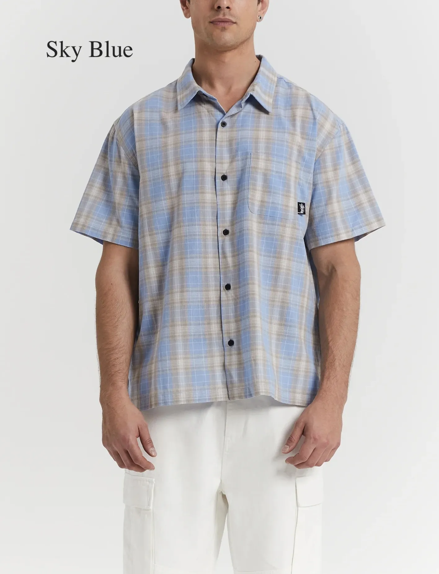 STUSSY  |Other Plaid Patterns Unisex Street Style Cotton