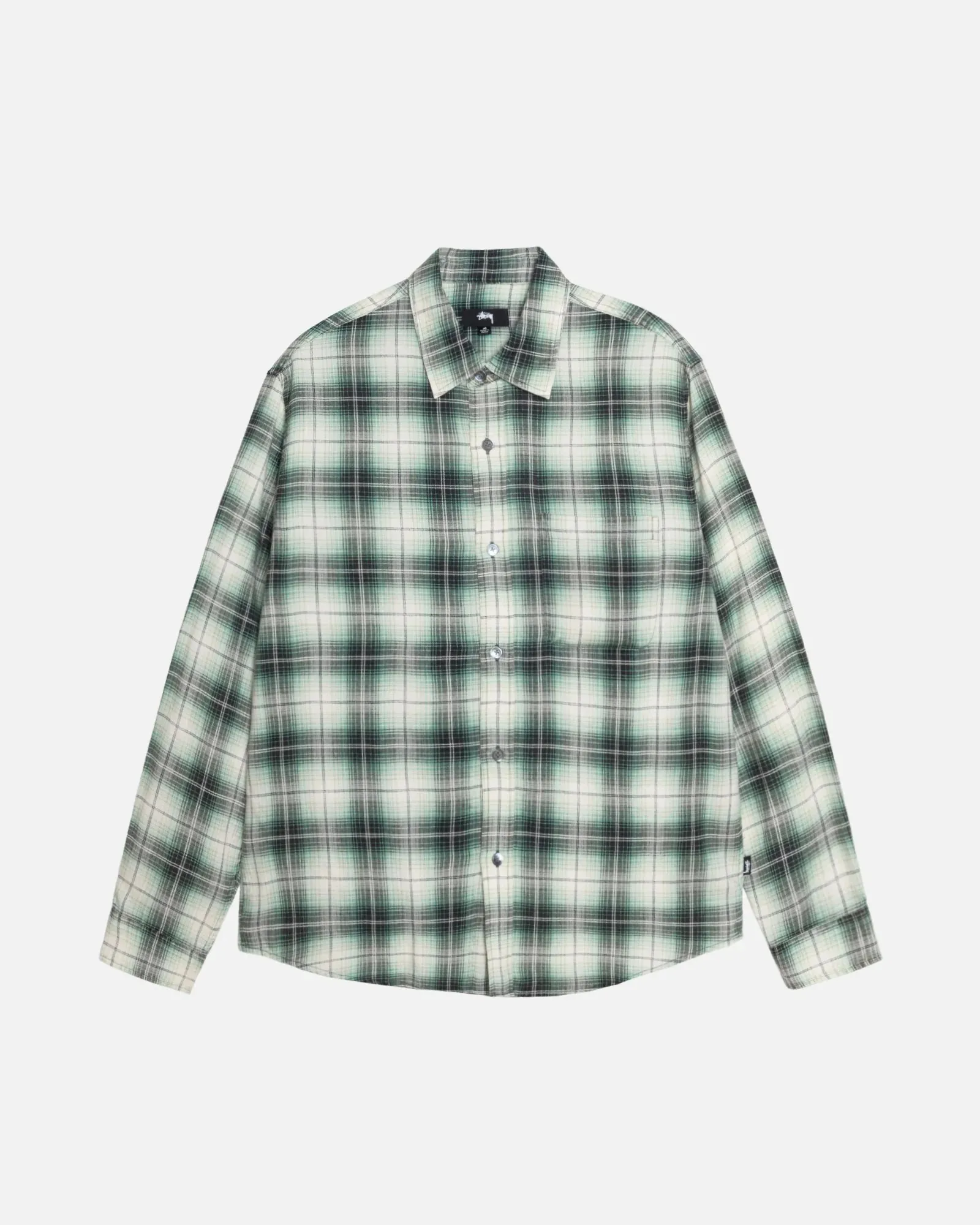 STUSSY  |Other Plaid Patterns Unisex Street Style Long Sleeves Logo