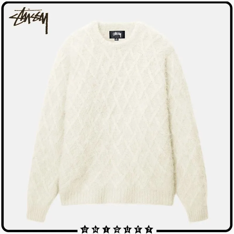 STUSSY  |Other Plaid Patterns Unisex Sweat Street Style