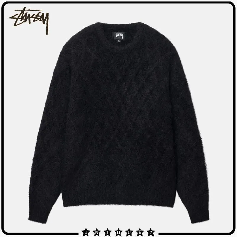 STUSSY  |Other Plaid Patterns Unisex Sweat Street Style