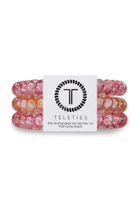 TELETIES Small Hair Ties - Flower Power