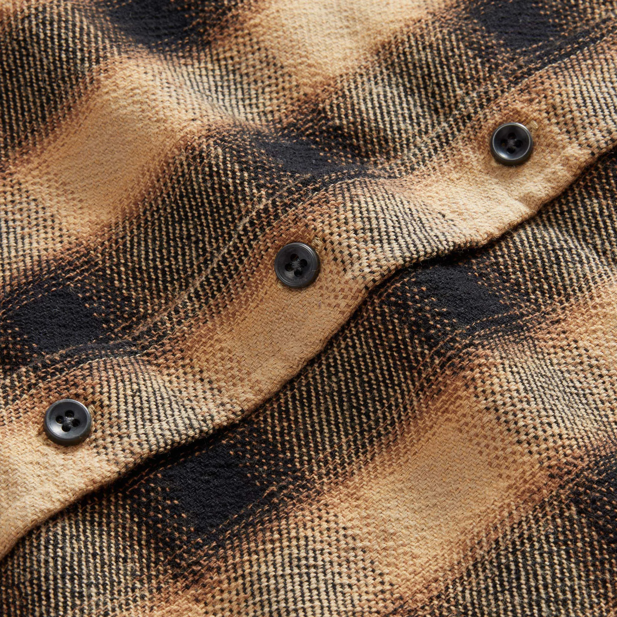 The Ledge Shirt in Brass Plaid