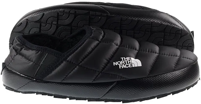 The North Face Mens ThermoBall V Traction Winter Mule Black White