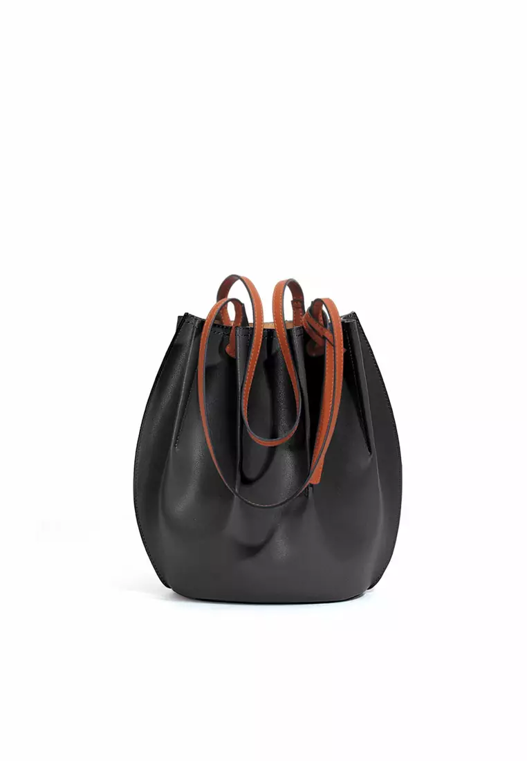 Twenty Eight Shoes Leather Commuter Bucket Bags DL2127