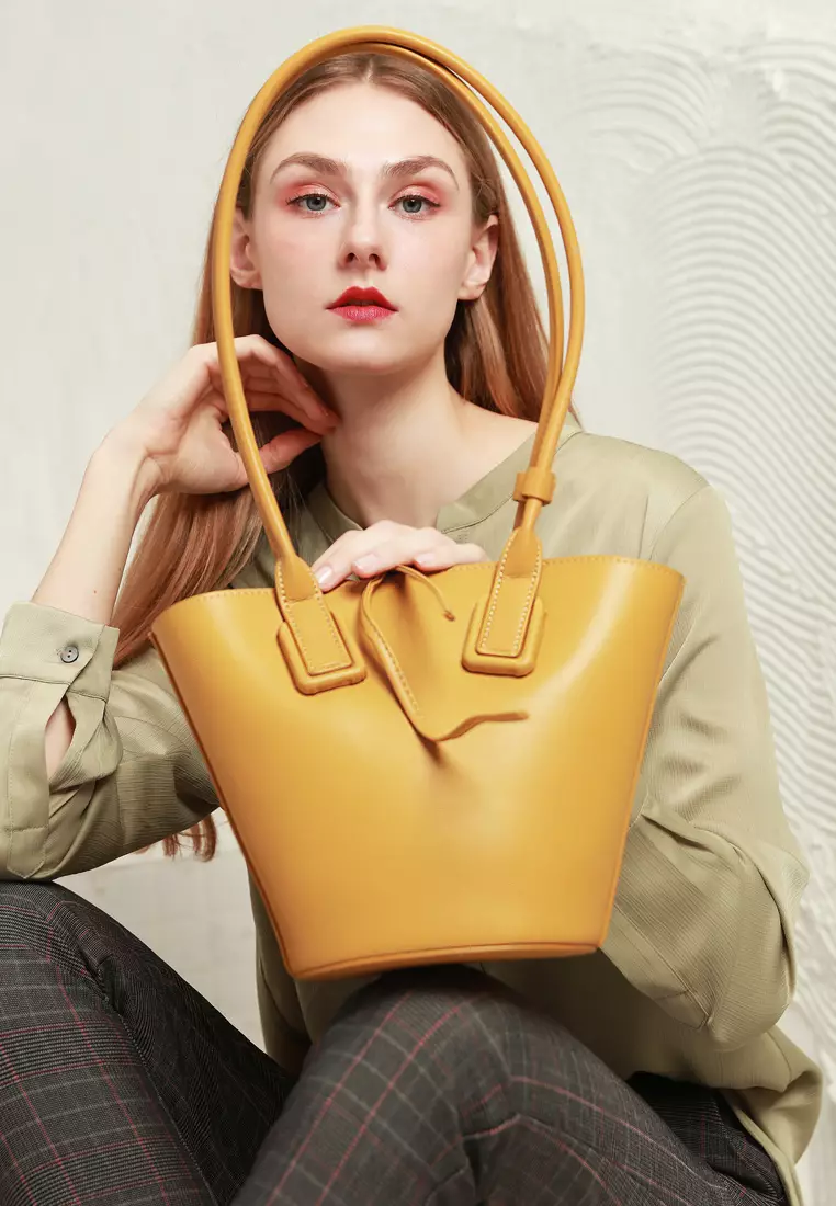 Twenty Eight Shoes Stylish Cowhide Bucket Bags DL9067