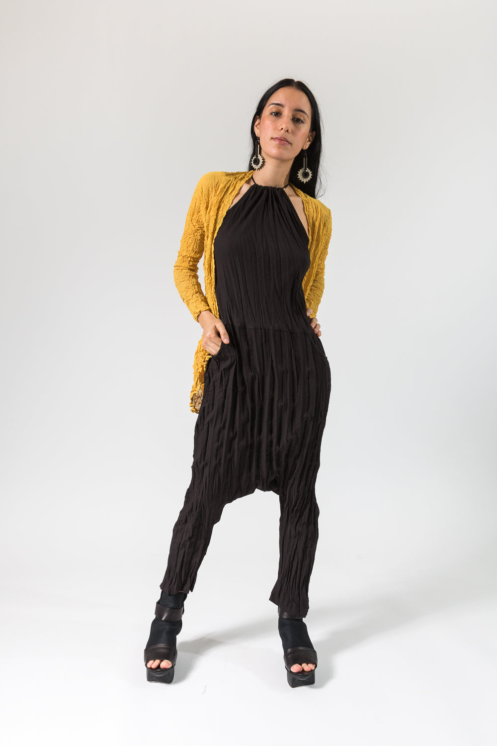 Twisted Berlin Jumpsuit | Black