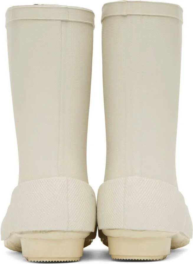 Undercover White Rain Boots