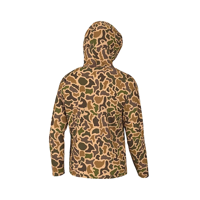 Youth Camo Poly Fleece Hoodie