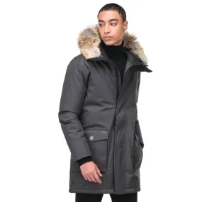 YVES MEN'S PARKA STEEL GREY