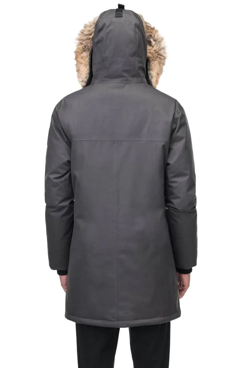 YVES MEN'S PARKA STEEL GREY