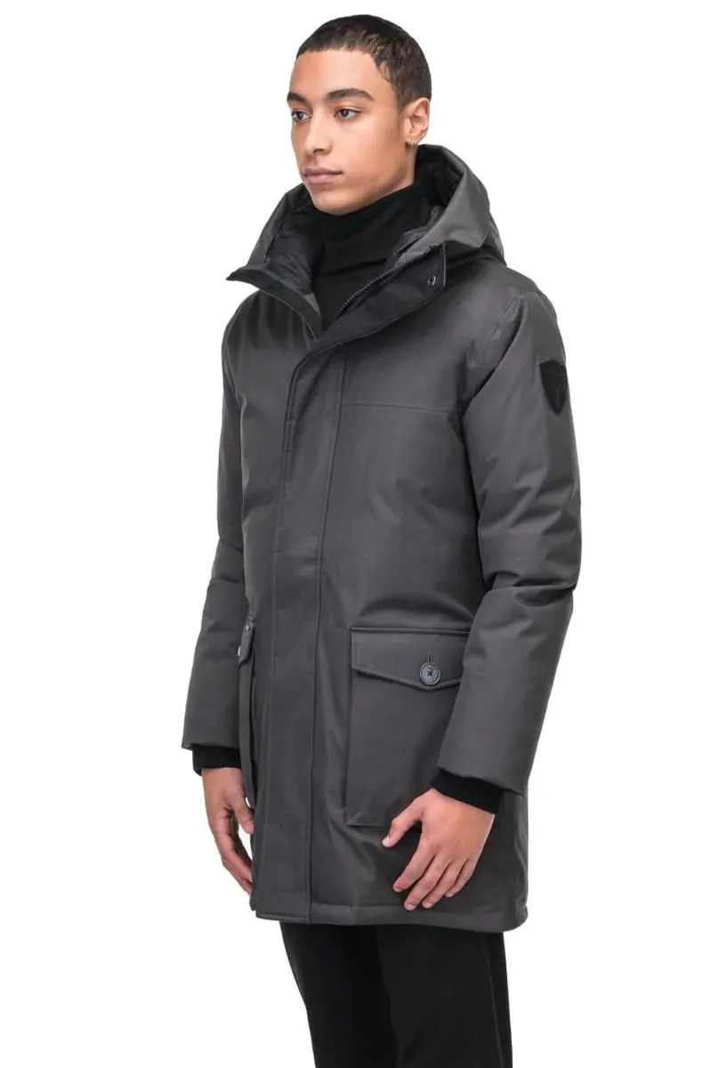 YVES MEN'S PARKA STEEL GREY